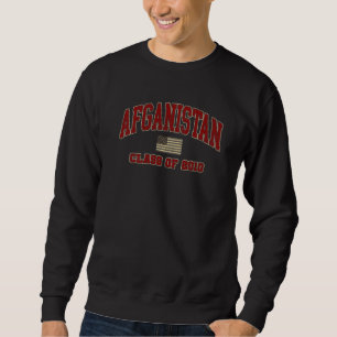 Sweatshirt Afghanistan War Veteran Shirt Classe militaire de