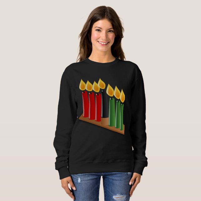 sweatshirt africaine kwanzaa (Devant entier)