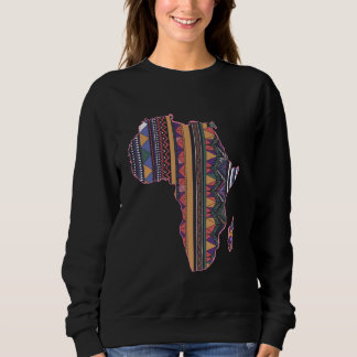 Sweatshirt Afrique Racines Art Pour Hommes Femmes Afrique Afr