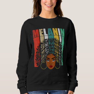 Sweatshirt Afro Black Femmes Filles Melanin T American Africa