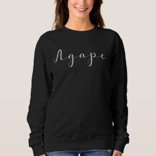 Sweatshirt Agape mot hébreu pour l'amour fraternel Femmes s