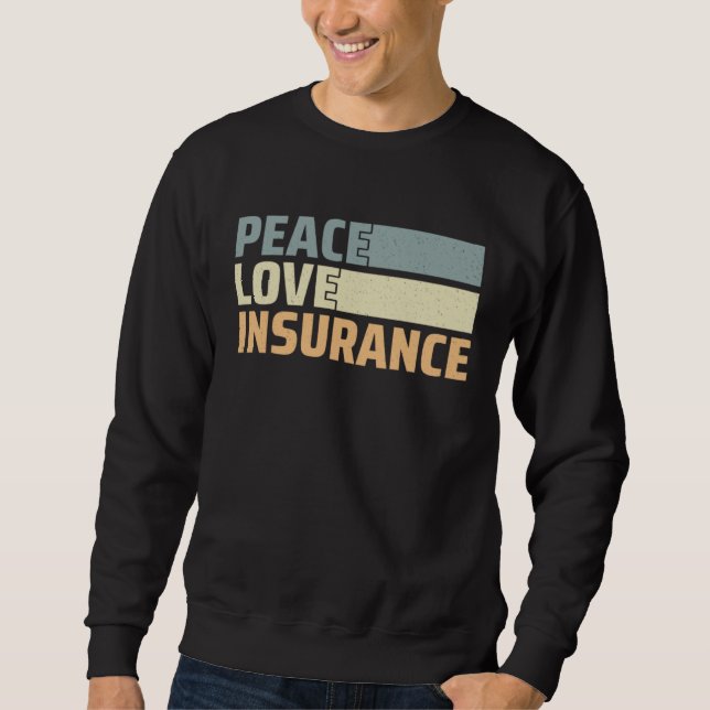 Sweatshirt Agent d'assurance  3 (Devant)