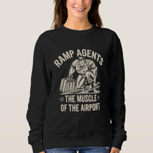 Sweatshirt Agent de rampe Personnel de l'aéroport Carrières d