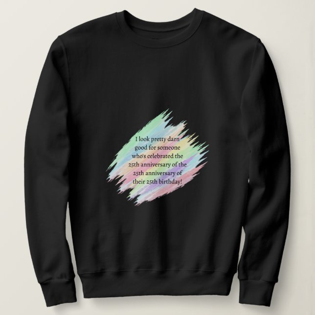 Sweatshirt Âgés de 75 ans et plus (Design devant)
