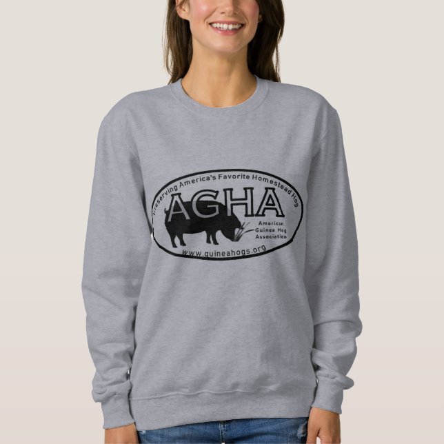 Sweatshirt AGHA-Nouvelles Sweatshirt-femmes de logo (Devant)