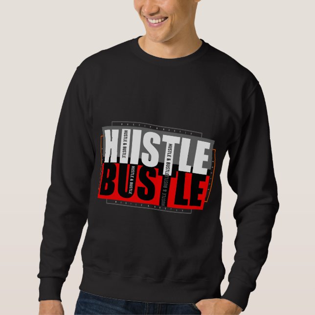 Sweatshirt Agitation et remue-ménage  (Devant)