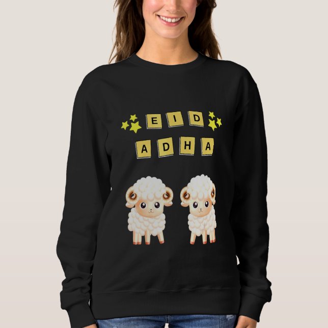 Sweatshirt Aïd Adha Moubarak Musulmans Aïd (Devant)