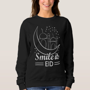 Sweatshirt Aïd Moubarak Sourit À L'Aïd