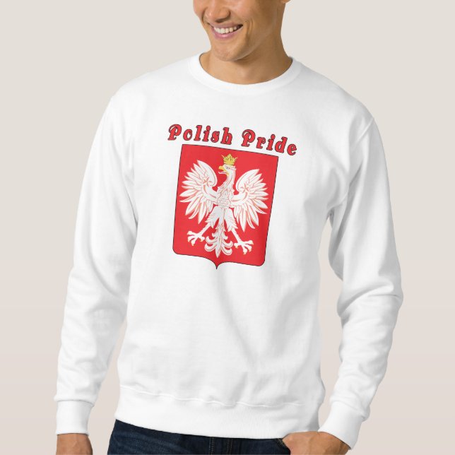 Sweatshirt Aigle de la fierté polonaise (Devant)