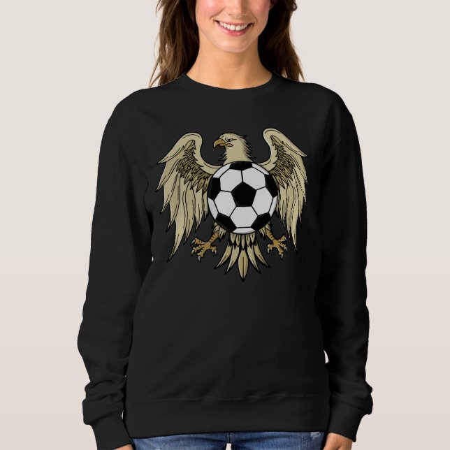 Sweatshirt Aigle du patrimoine allemand Blason (Devant)