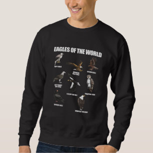 Sweatshirt Aigles Du Monde Éducatif Gros Oiseaux Animaux