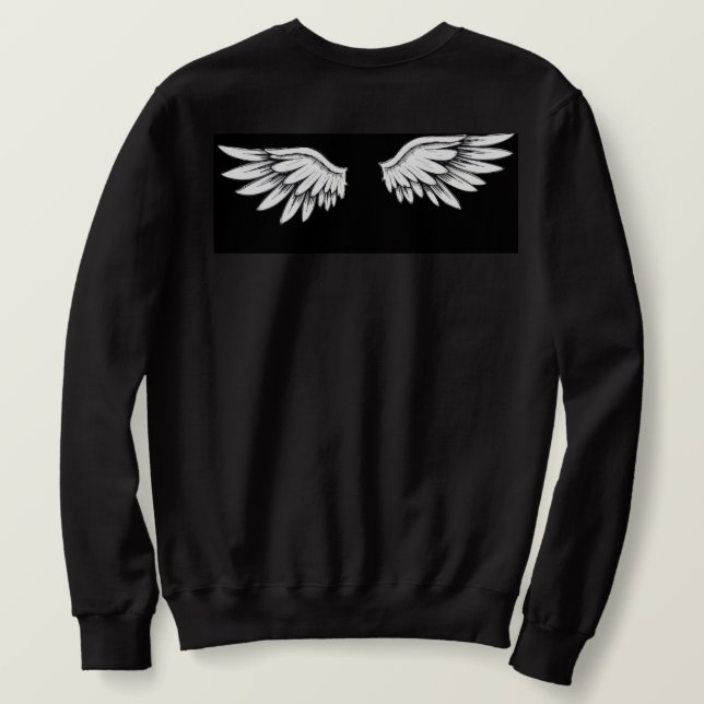 Sweatshirt ailes d'ange (Design dos)