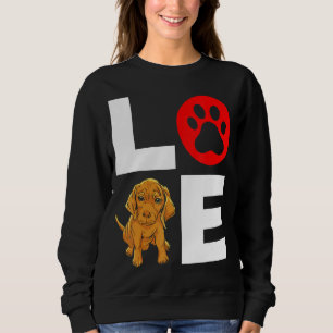 Sweatshirt Aimer Chiens Parfait Chien Animal de compagnie Paw