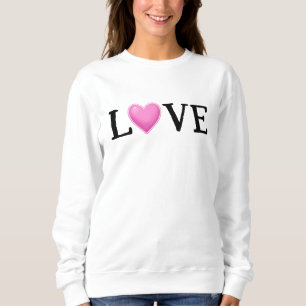 Sweatshirt AIMER Coeur arc-en-ciel femmes