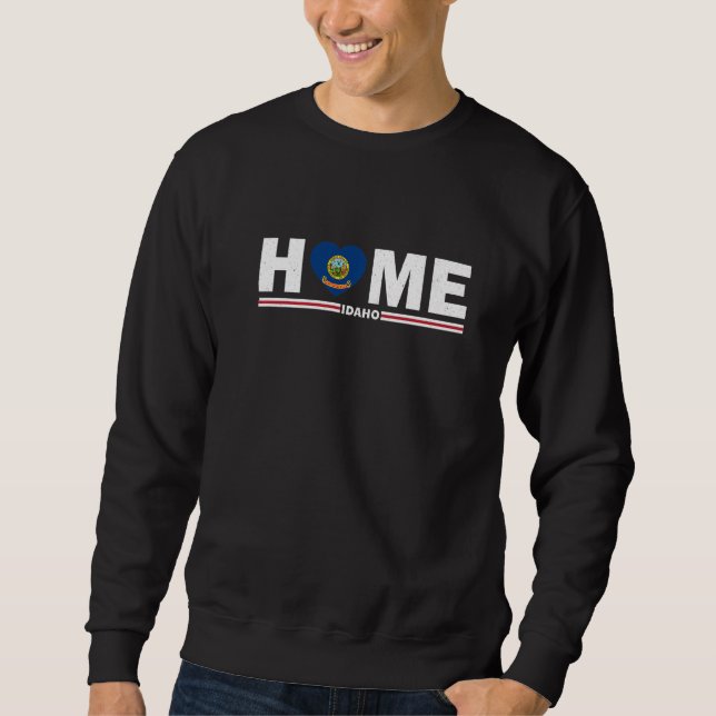 Sweatshirt Aimer l'État d'origine Fierté des racines de l'Ida (Devant)