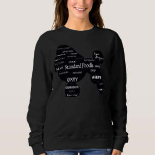 Sweatshirt Aimer Un Poodle Standard