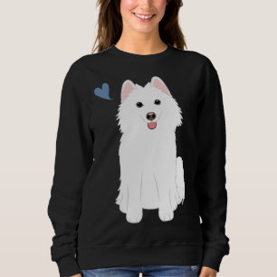 Sweatshirt Aimer White Pomsky Pomeranian Husky