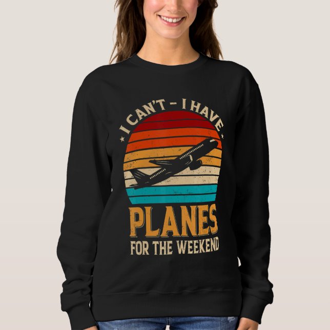 Sweatshirt Airline Pilot Aviation Themed Pun Corporate Pilot (Devant)