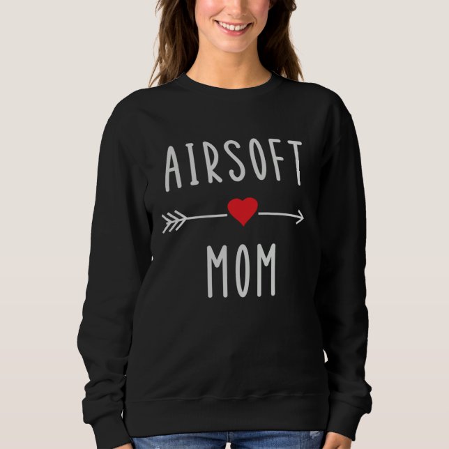 Sweatshirt Airsoft Mom Airsoft Game    Mom Mothers Day (Devant)