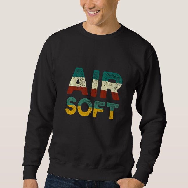 Sweatshirt Airsoft Player Team Sport Com Ition 1 (Devant)
