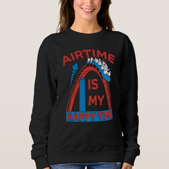 Sweatshirt Airtime Roller Dessous de verre Park Amusement Par (Devant)