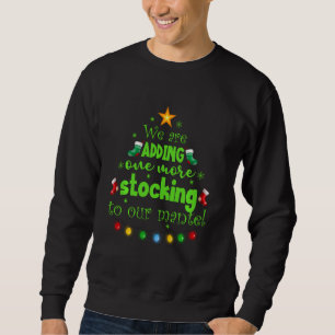 Sweatshirt Ajout D'Un Nouveau Stocking À Mantel Pregnancy Ann