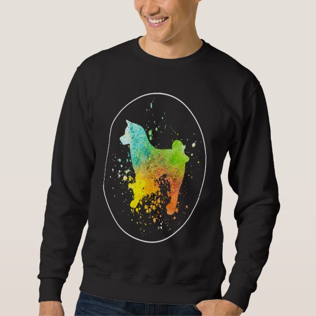 Sweatshirt Akita Inu Vintage  1 (Devant)