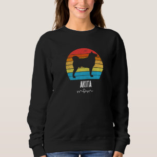 Sweatshirt Akita Mom Vintage Retro