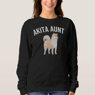 Sweatshirt Akita Tante Tante De Superbe Chien Japonais Ou Chi
