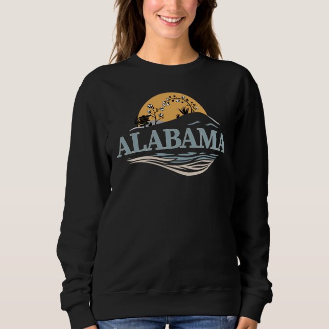 Sweatshirt Alabama États-Unis d'Amérique (Devant)