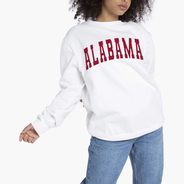Sweatshirt Alabama Vintage College Style (Créateur téléchargé)