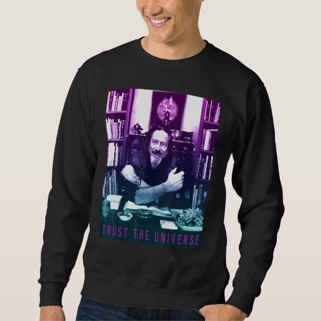 Sweatshirt Alan Watts Gradient Photo Trust L'Univers (Devant)