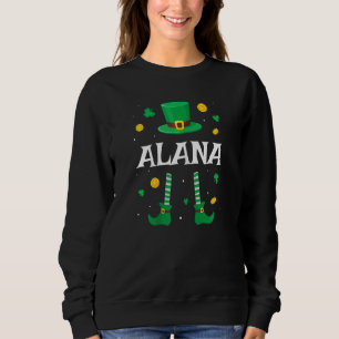 Sweatshirt Alana Saint Patrick's Day Leprechaun Costume Alan