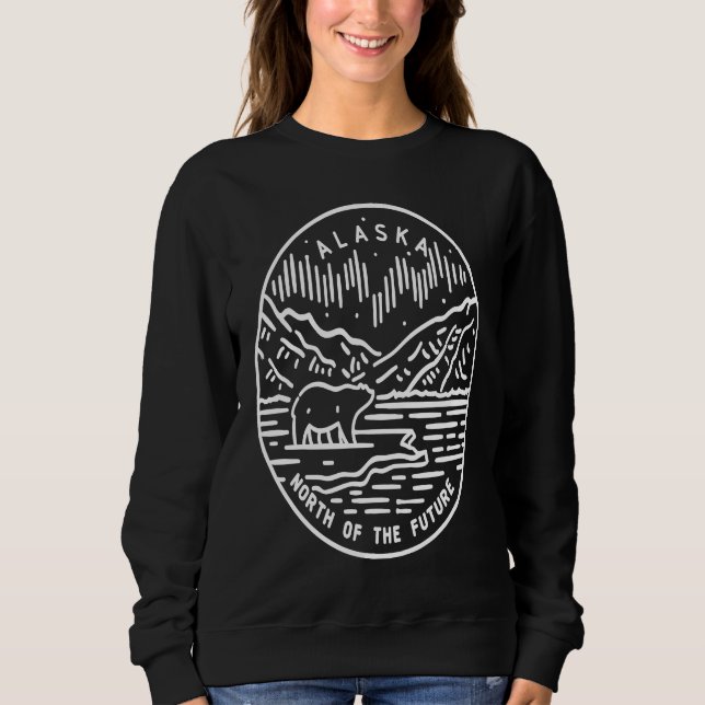 Sweatshirt Alaska 1959 State of Alaska (Devant)