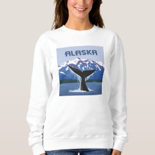 Sweatshirt Alaska Baleine