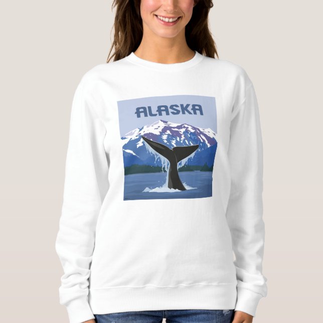 Sweatshirt Alaska | Baleine (Devant)