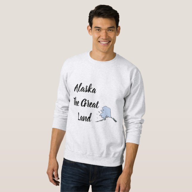 Sweatshirt Alaska La Grande Terre (Devant entier)
