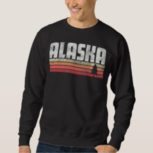 Sweatshirt Alaska Retro Style Vintage les années 70 80s 90s H
