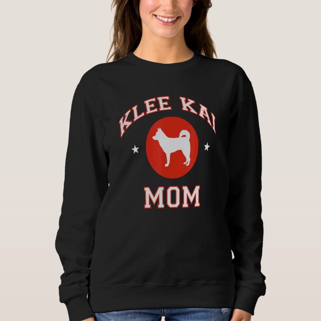 Sweatshirt Alaskan Klee Kai Mom (Devant)
