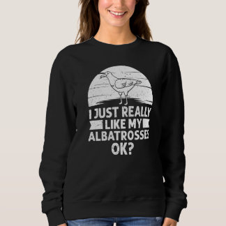 Sweatshirt Albatross Bird Feather Animal Seabird Cute