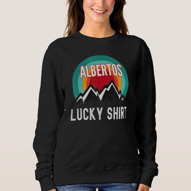 Sweatshirt Albertos Lucky (Devant)