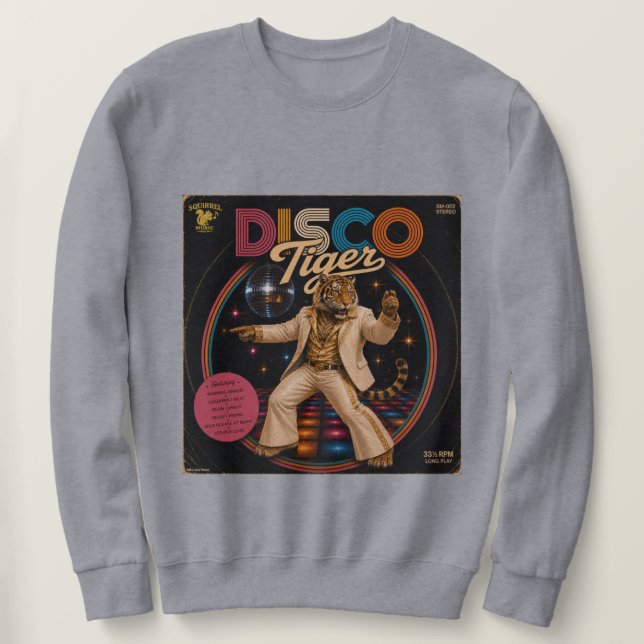 Sweatshirt Album Disco Tigre (Design devant)