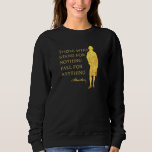 Sweatshirt Alexander Hamilton Histoire Usa 4 juillet Hommes F