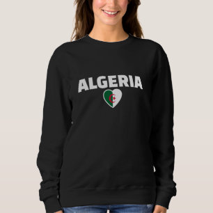 Sweatshirt Algérie Drapeau Algérien