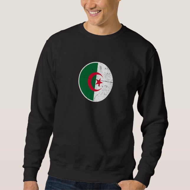 Sweatshirt Algérie Drapeau algérien fier  1 (Devant)