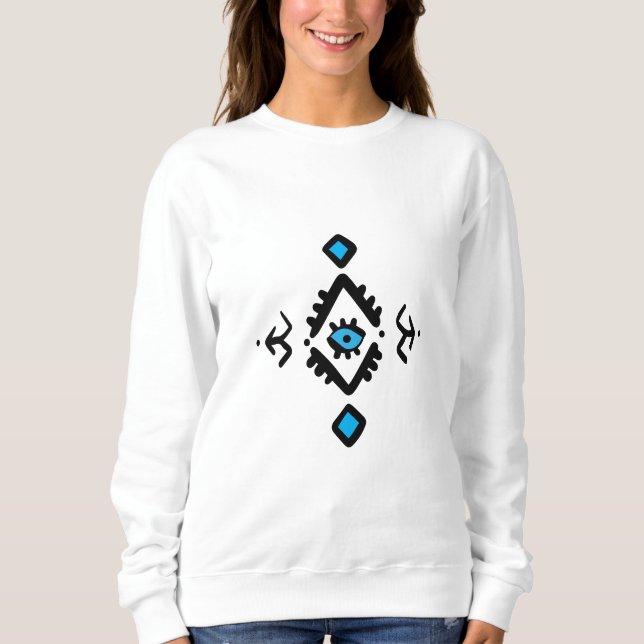Sweatshirt Algérien Amazigh Eye (Devant)