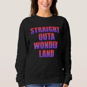 Sweatshirt Alice Au Pays Des Merveilles Hommes Femmes Enfants