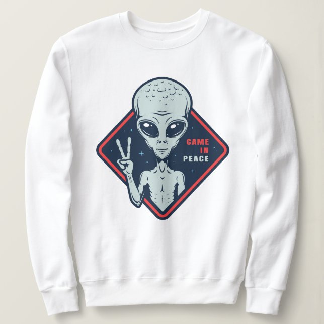 Sweatshirt Alien (Design devant)