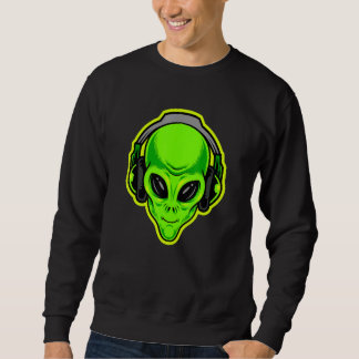 Sweatshirt Alien Avec Casque Êtes-Vous Prêt