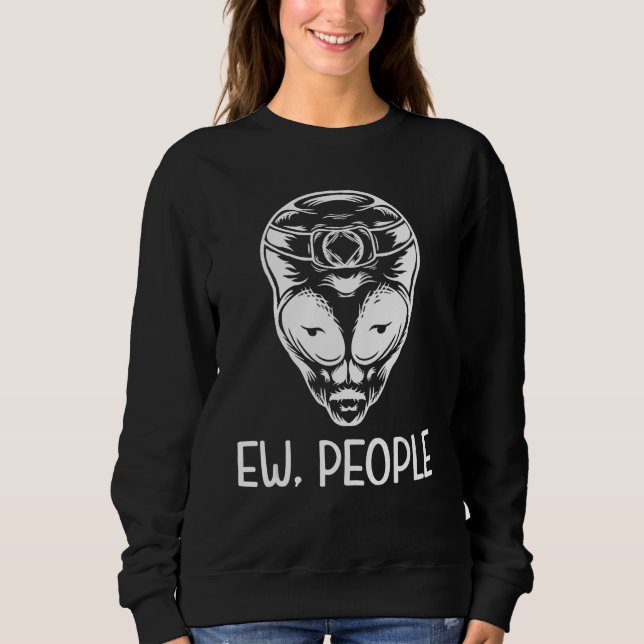 Sweatshirt Alien Spaceman EW People (Devant)